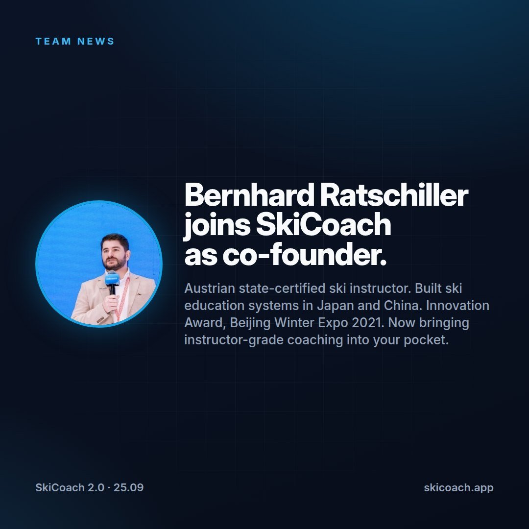 Co-founder announcement